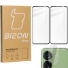 2x Szkło + szybka na aparat BIZON Edge 2 Pack do Asus Zenfone 10