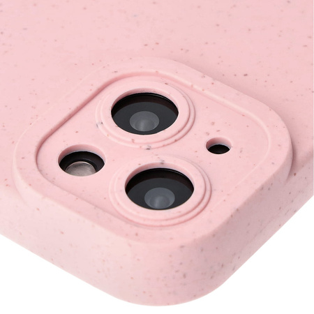 Ekologiczne etui Bizon Bio-Case do iPhone 14, różowe