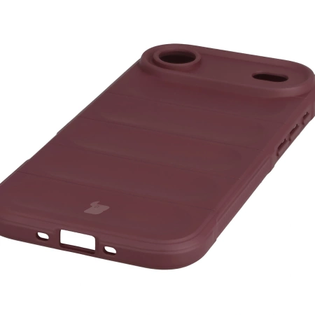 Pancerne etui Bizon Case Tur do iPhone Air, burgundowe
