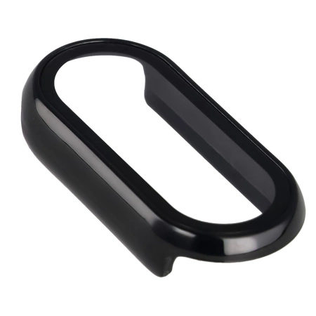 Etui ze szkłem do zegarka Bizon Case Watch Adamo do Xiaomi Smart Band 10, czarne