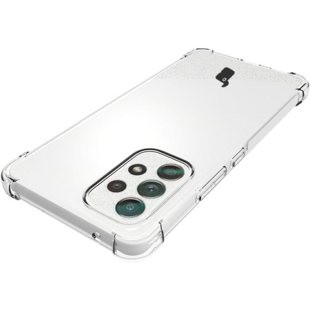 Etui + 2x szkło + obiektyw Bizon Case Clear Pack do Galaxy A53 5G, przezroczyste