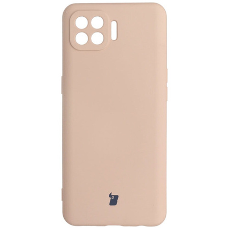 Etui Bizon Case Silicone do Oppo Reno 4 Lite, jasnoróżowe