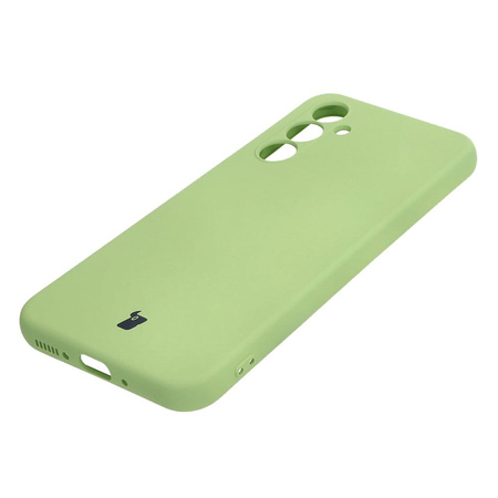Etui Bizon Case Silicone do Galaxy A54 5G, jasnozielone