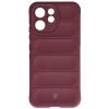 Pancerne etui Bizon Case Tur do Oppo Reno 15 F / FS, burgundowe