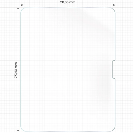 Folia imitująca papier Bizon Film Tab Papirus do iPad Pro 13" 7 gen. 2024, 2 sztuki