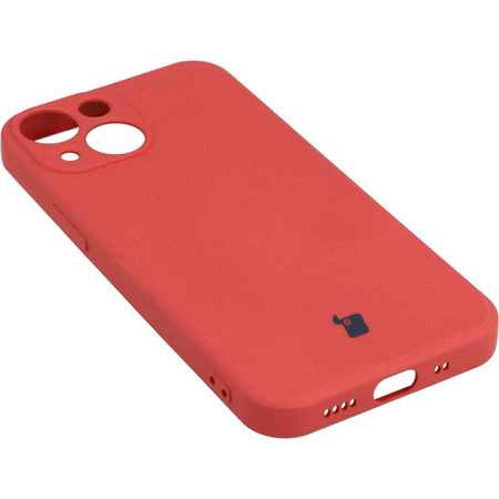 Etui Bizon Case Silicone do iPhone 13 Mini, ciemny róż