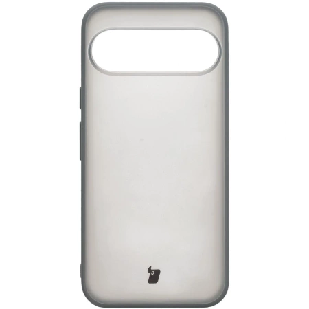 Etui Bizon Case Angelo do Pixel 10 Pro XL, półprzezroczyste z szarą ramką