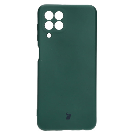 Etui Bizon Case Silicone do Galaxy M33 5G, ciemnozielone