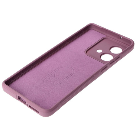 Pancerne etui Bizon Case Tur do Motorola Edge 40 Neo, jasnofioletowe