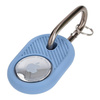 Etui Bizon Case Locator Travel do Apple AirTag, błękitne