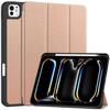 Etui Bizon Case Tab Lizard do iPad Pro 11" 5 gen. 2024, różowozłote
