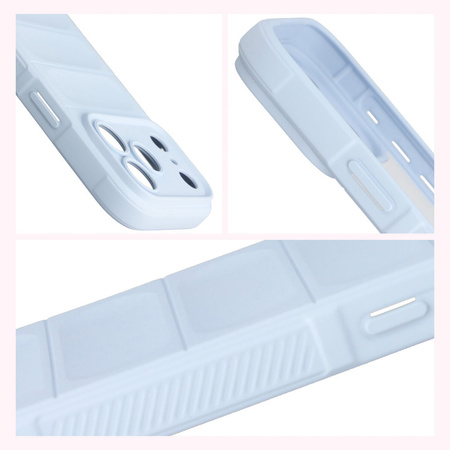 Pancerne etui Bizon Case Tur do iPhone 17 Pro, jasnoniebieskie