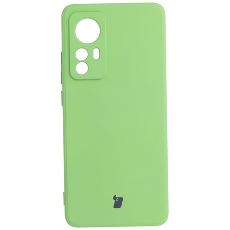 Etui Bizon Case Silicone do Xiaomi 12 / 12x, jasnozielone