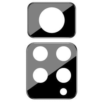 Szkło na aparat Bizon Glass Lens dla Redmi Note 11 Pro/ 5G, 2 sztuki