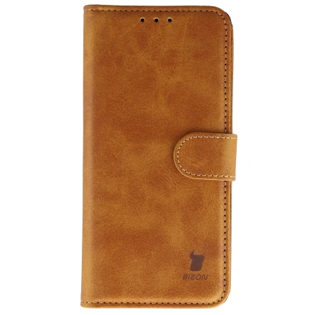 Etui z klapką Bizon Case Pocket do Sony Xperia 10 VII, brązowe