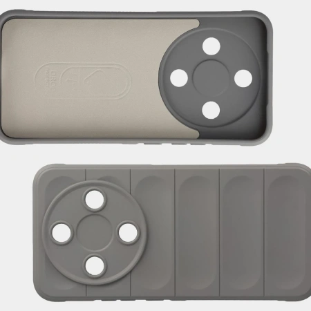 Pancerne etui Bizon Case Tur do Honor Magic8 Lite, jasnoszare