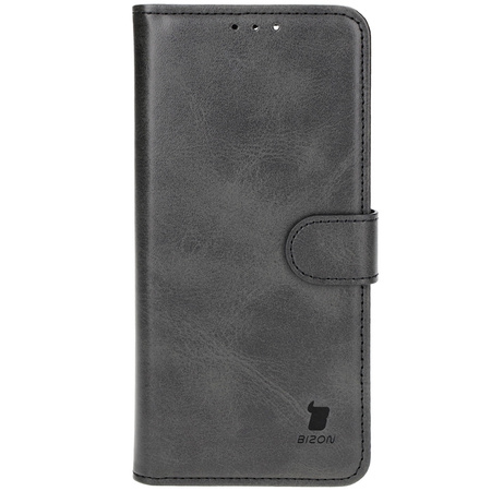 Etui z klapką Bizon Case Pocket do Xiaomi Poco F6, czarne