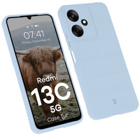 Pancerne etui Bizon Case Tur do Xiaomi Redmi 13C 5G, jasnoniebieskie