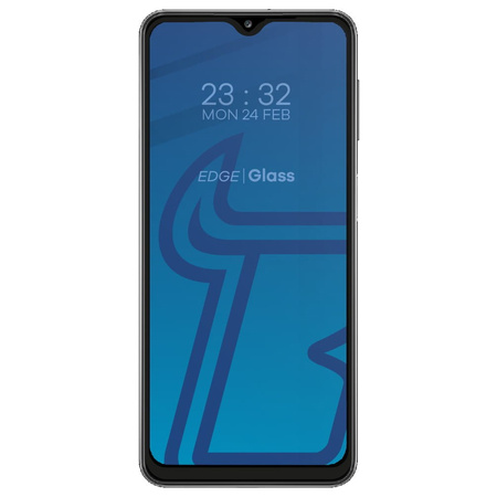 Szkło hartowane Bizon Glass Edge do Galaxy A32 5G, czarne