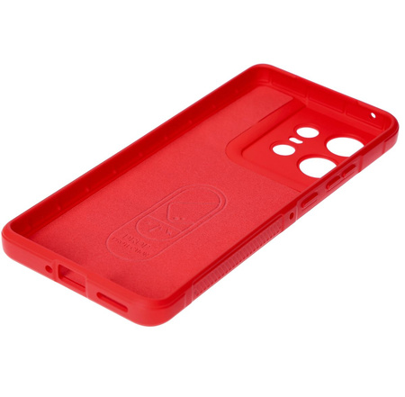 Pancerne etui Bizon Case Tur do Motorola Edge 50 Pro, czerwone