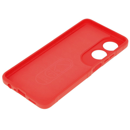 Pancerne etui Bizon Case Tur do Oppo A60 4G, czerwone