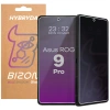 Prywatyzujące szkło hybrydowe Bizon Glass Mule Shadow do Asus ROG Phone 9 Pro, matowe