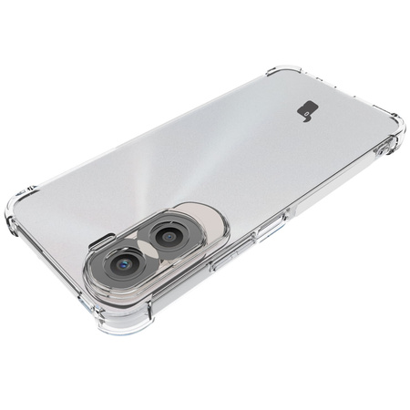 Etui Bizon Case Clear Pack do Honor 90 Lite, przezroczyste