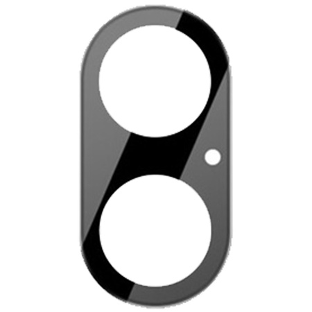 2x Szkło hartowane z ramką + szybka na aparat Bizon Edge 2 Pack do iPhone 16