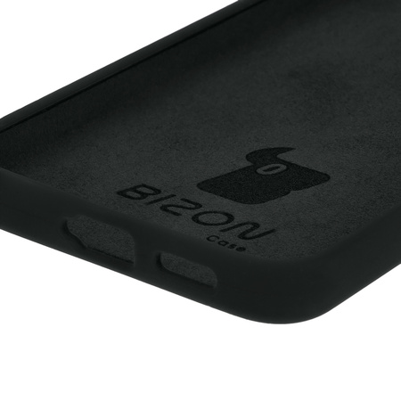 Silikonowe etui Bizon Soft Case do Galaxy S24, czarne