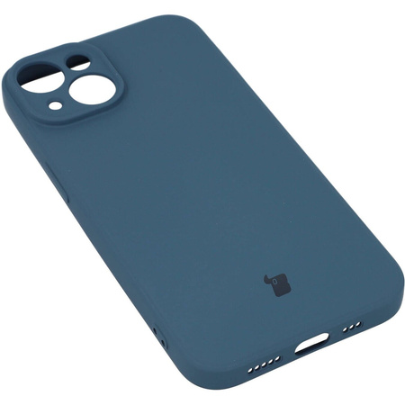Etui Bizon Case Silicone do iPhone 14, granatowe