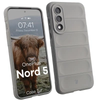 Pancerne etui Bizon Case Tur do OnePlus Nord 5, jasnoszare