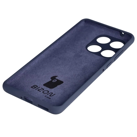 Silikonowe etui Bizon Soft Case do Motorola Edge 60 Fusion / 60, ciemnoniebieskie
