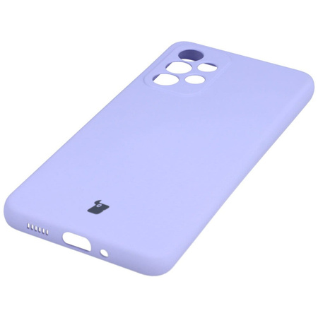 Etui Bizon Case Silicone do Galaxy A53 5G, jasnofioletowe