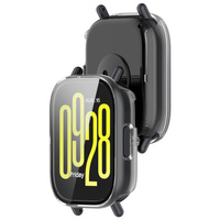 Etui ze szkłem do zegarka Bizon Case Watch Adamo do Xiaomi Redmi Watch 5 Active, przezroczyste