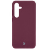 Silikonowe etui Bizon Soft Case do Galaxy S24 Plus, ciemnofioletowe