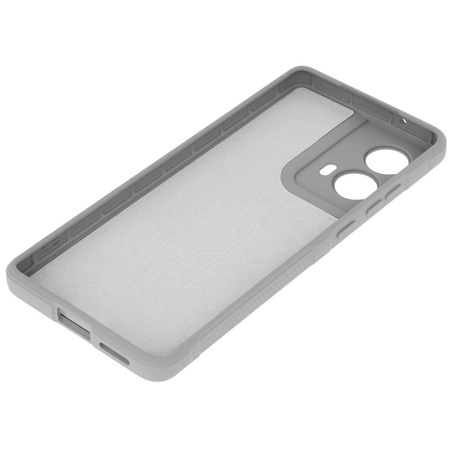 Pancerne etui Bizon Case Tur do Motorola Moto G85 5G, jasnoszare