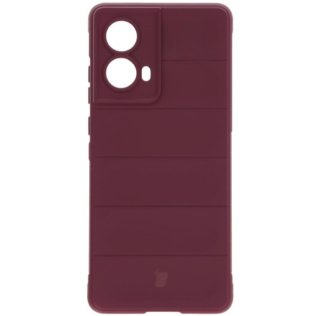 Pancerne etui Bizon Case Tur do Motorola Moto G85 5G, ciemnofioletowe