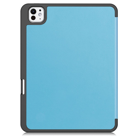 Etui Bizon Case Tab Lizard do iPad Pro 11" 5 gen. 2024, błękitne