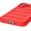 Pancerne etui Bizon Case Tur do iPhone 16 Plus, czerwone