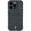 Pancerne etui Bizon Case Tur do iPhone 15 Pro, szare