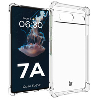 Elastyczne etui Bizon Case Salpa do Google Pixel 7A, przezroczyste