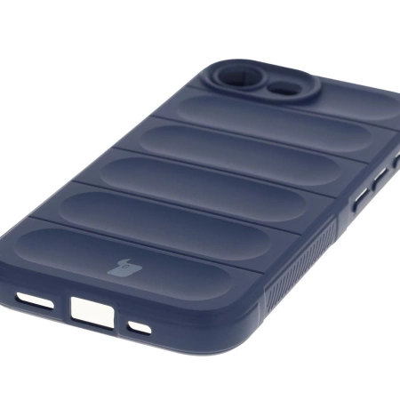 Pancerne etui Bizon Case Tur do iPhone 16e, granatowe