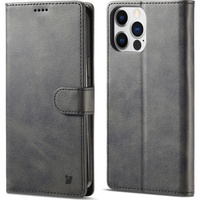Etui Bizon Case Wallet do iPhone 14 Pro, czarne
