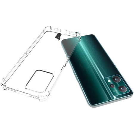Etui + 2x szkło Bizon Case Clear Pack do Realme 9 Pro, przezroczyste