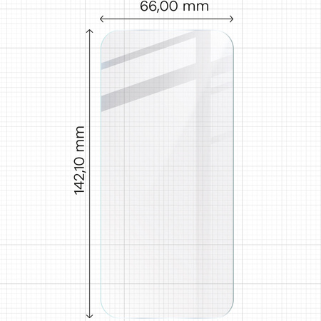 3x Szkło + szybka na aparat BIZON Clear 2 Pack do iPhone 16