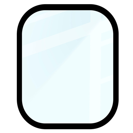 Szkło hybrydowe Bizon Glass Watch Edge Hybrid dla Xiaomi Redmi Watch 5, czarne