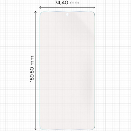 Folia matowa Bizon Glass Film Sun Duo do Galaxy S25 Ultra, 2 sztuki
