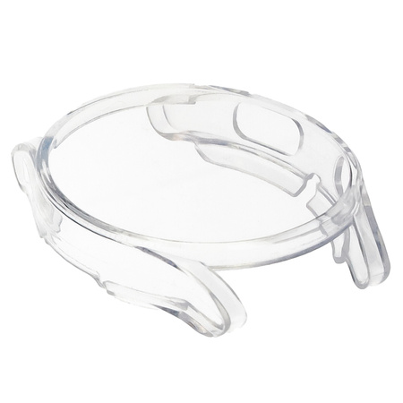 Etui Bizon Case Watch Felipe do Galaxy Watch FE / Watch 4 40 mm, przezroczyste