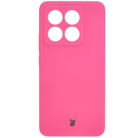Silikonowe etui Bizon Soft Case do Xiaomi Redmi 14C 4G / Poco C75, neonowo-różowe