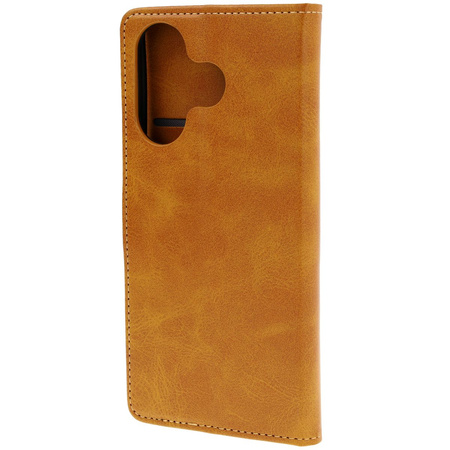 Etui z klapką Bizon Case Pocket do Xiaomi Redmi 13 4G, brązowe